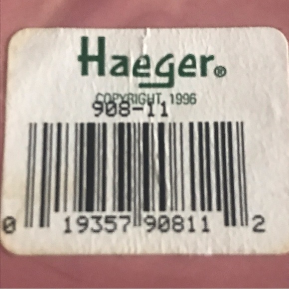 Vintage Haegar Floral Vase Pink Home Decor - Picture 2 of 2